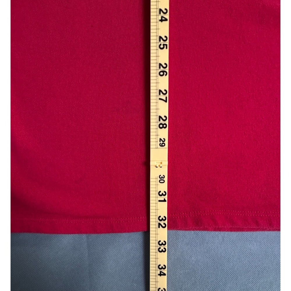 Tommy Hilfiger T-Shirt Dress Women Small XS long Sleeve Embroidered Logo patch - Picture 9 of 12